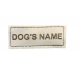 Legowisko dla psa kojec ROYAL DOG 75x65 cm Personalizowane Wodoodporne Szare