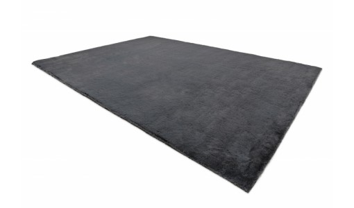 Pluszowy mięciutki dywan VELVET BUNNY 120x160cm kolor czarny